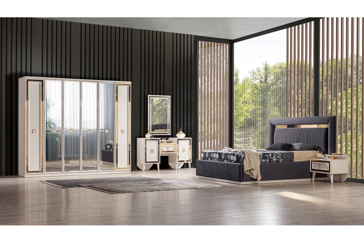 GOLD  schlafzimmer komplett